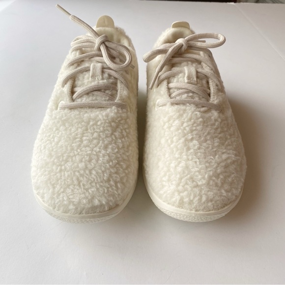 Allbirds Women's Cream Wool Runners Fluff - Natural White Size 8 with box - Picture 6 of 11